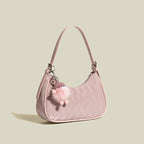Stylish Quilted Hobo Bag