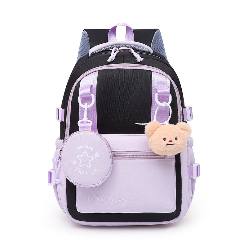 Fashionable backpack with multifunctional compartments