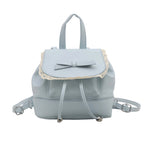 Cute Lace-Trimmed Mini Backpack