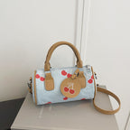 WoPlayful Bow-Printed Mini Handbag