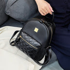 Quilted Leather Mini Backpack