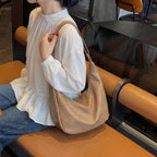 Woven Textured Hobo Handbag