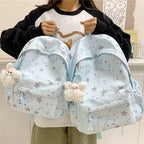 Girls' Star Patterned Backpack