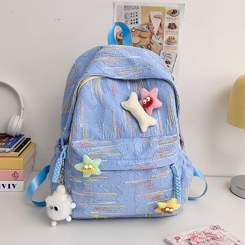 Abstract Patterned Backpack