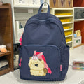 Cartoon Character Embroidered Backpack for Kids