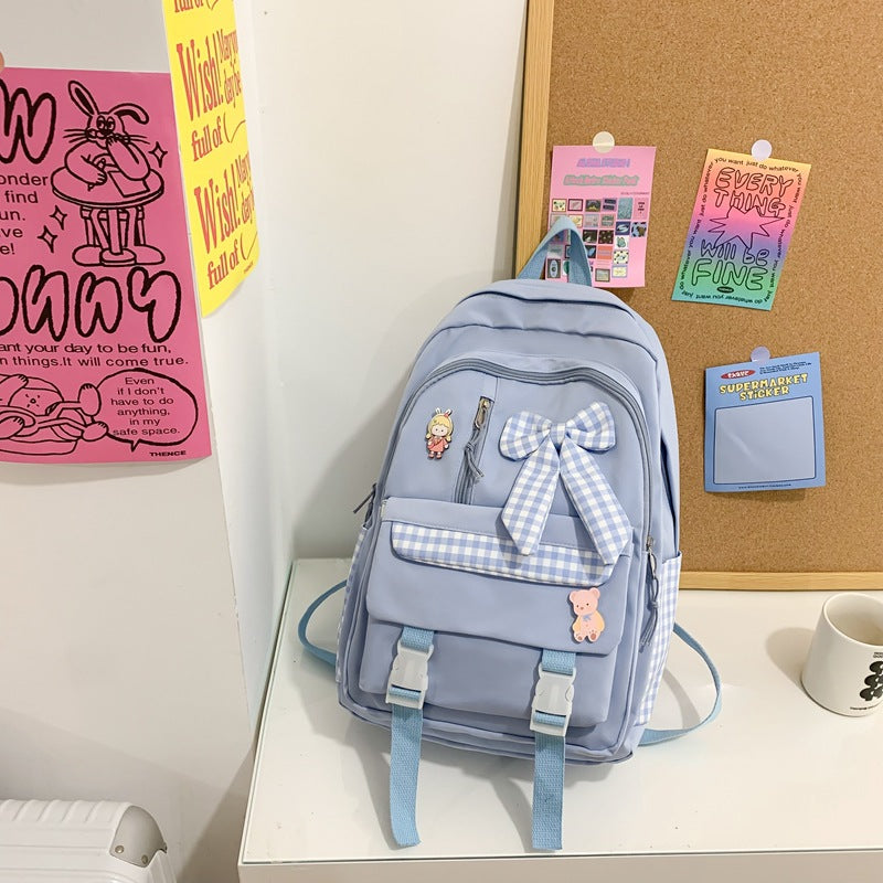 Cute Cartoon-Themed School Backpack-https://detail.1688.com/offer/771911356732.html-Calm Wears-Blue-Calm Wears