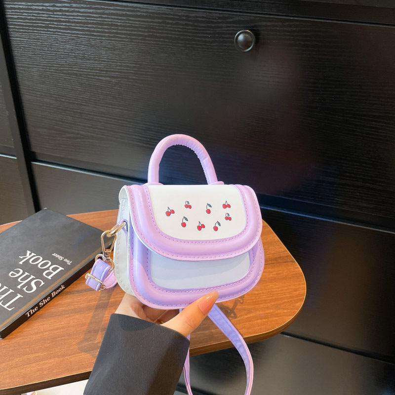 Women's mini handbag with cheerful cherry design and charming pendants-https://detail.1688.com/offer/954594624741.html-Calm Wears-Lilac-nothing-Calm Wears
