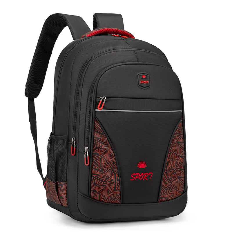 Stylish Geometric Print Backpack