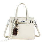Ladies elegant mini bag with detachable pendant
