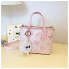 Playful Mini Handheld Tote Bag