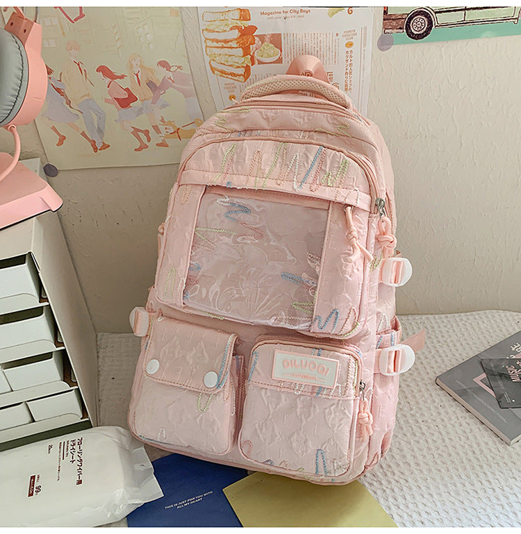 Trendy Multi-Functional School Backpack