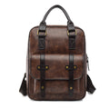 Vintage Leather Multi-Functional Backpack Calm Wears