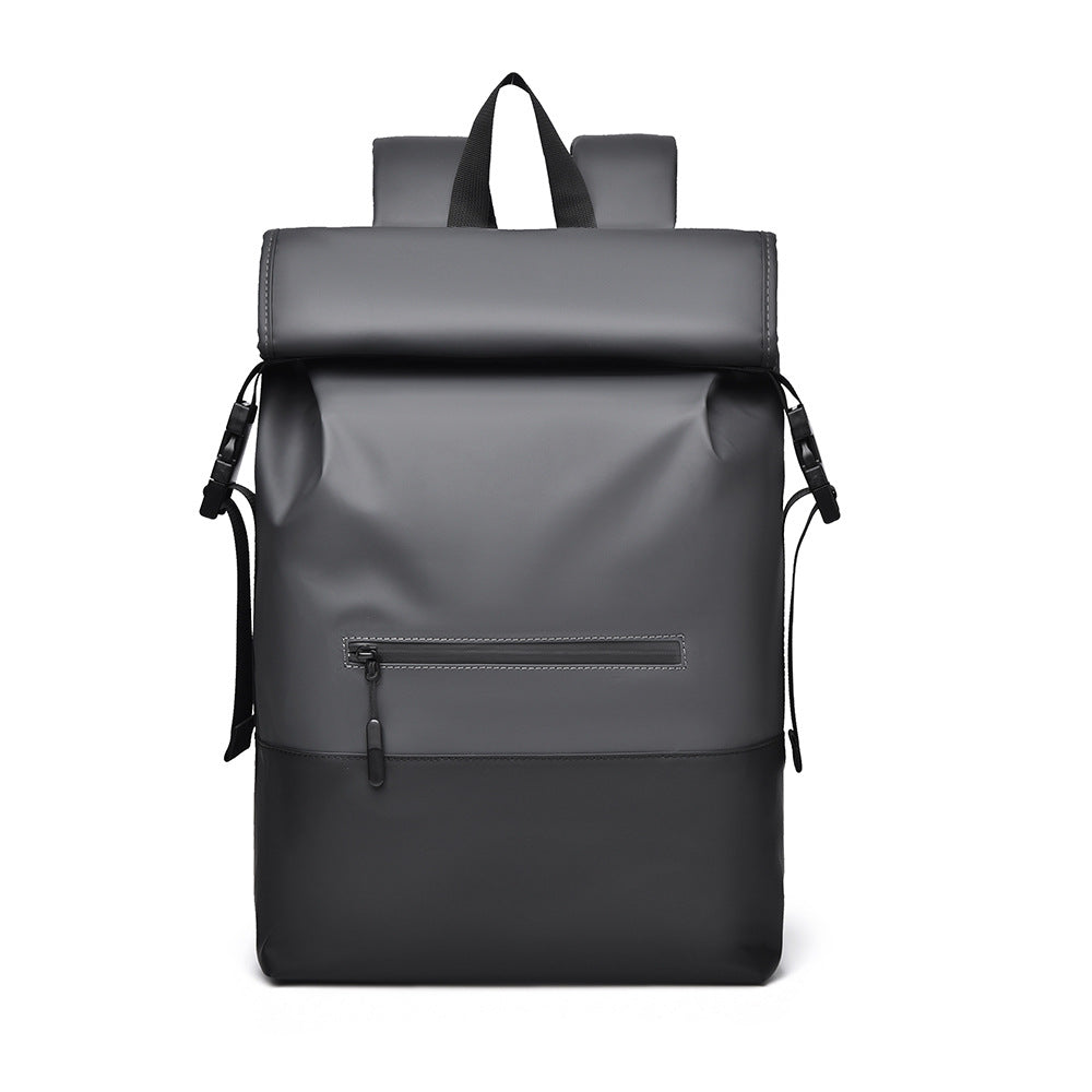 Roll-Top Waterproof Backpack Calm Wears