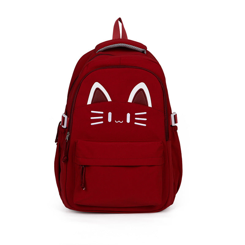 Cute Cat-Themed Backpack