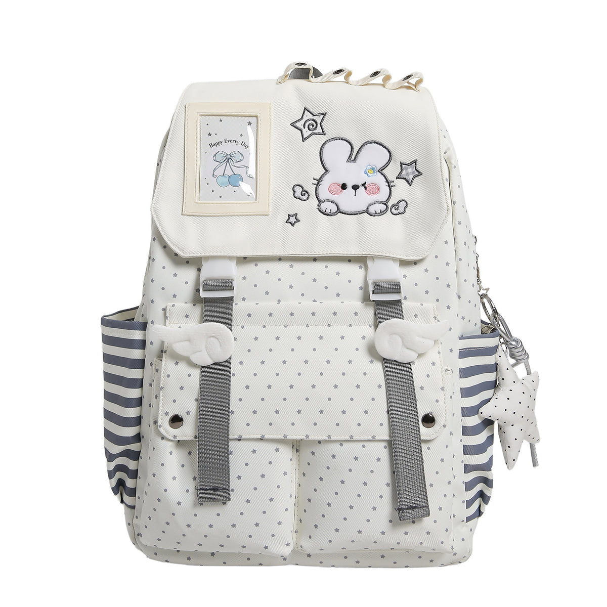 Adorable Plush Bunny-Themed School Backpack