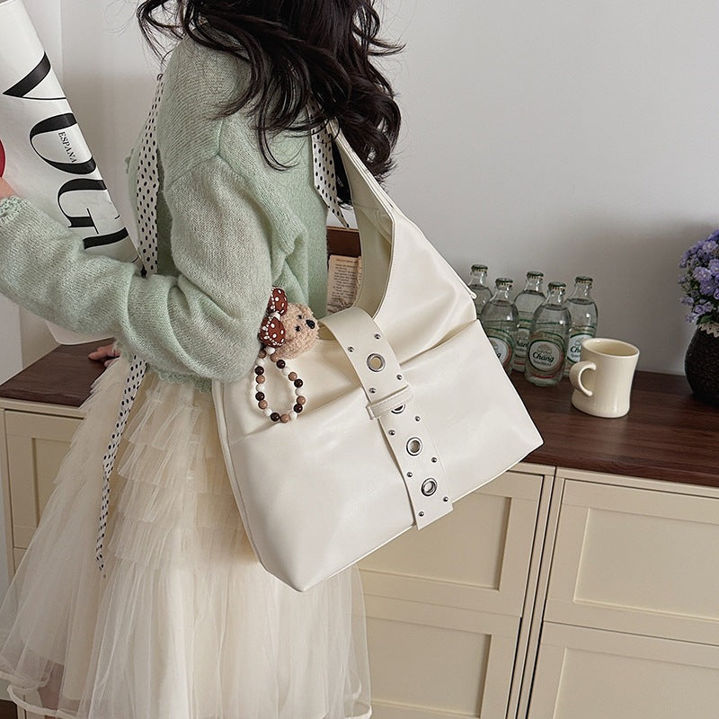 Ladies crossbody bag made of high-quality artificial leather with practical attachments-https://detail.1688.com/offer/1039752665030.html-Calm Wears-White-nothing-Calm Wears