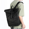 Weather-Resistant Roll-Top Backpack