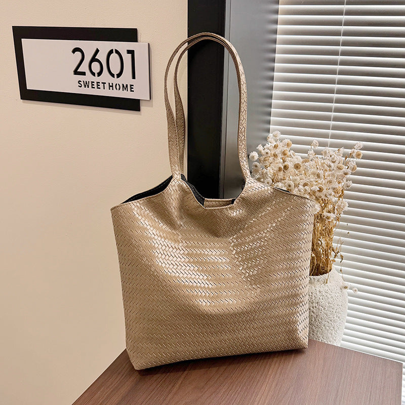 WoSpacious Woven Tote Bag