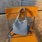 Versatile Star-Patterned Mini Shoulder Bag