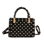 WoChic Polka Dot Handheld Satchel Bag
