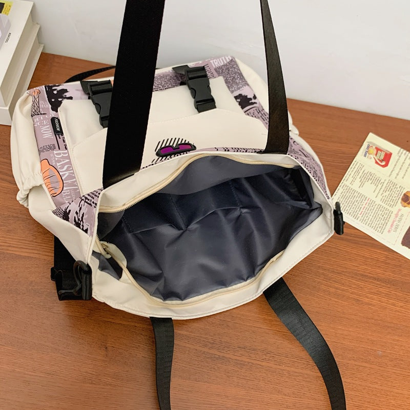 Modern Canvas Shoulder Bag