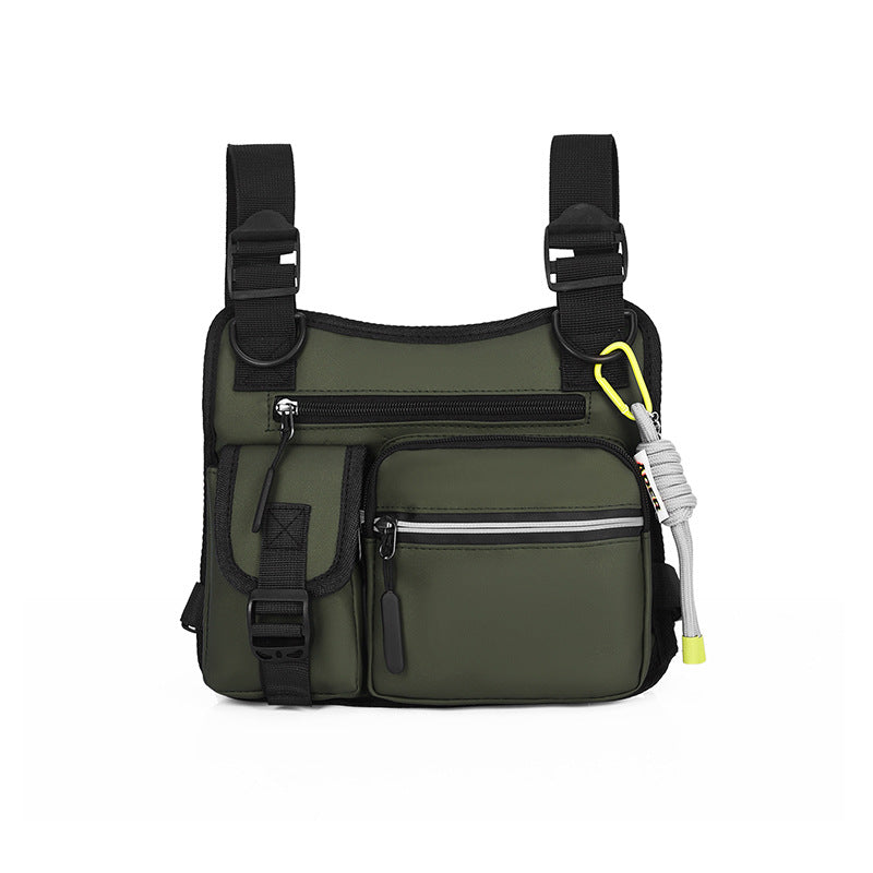 Multi-Pocket Casual Sling Bag