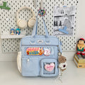 Stylish Multi-Pocket Tote Bag