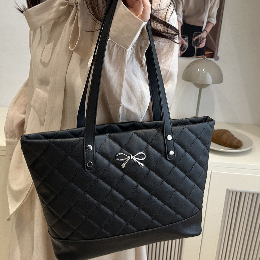 Women's elegant tote bag made of high-quality synthetic leather-https://detail.1688.com/offer/914181311013.html-Calm Wears-Braun-nothing-Calm Wears