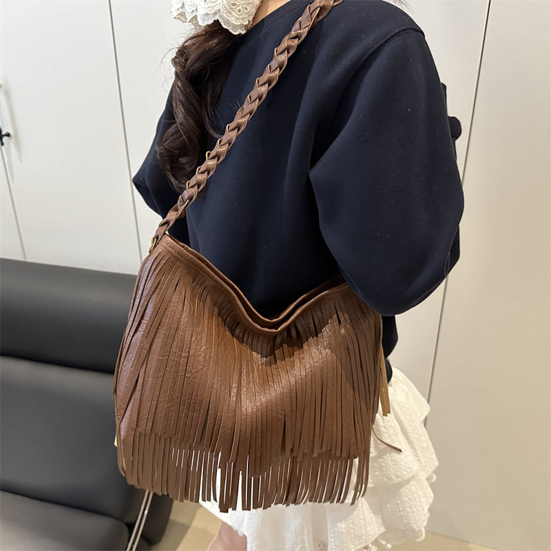 Bohemian Fringe Shoulder Bag