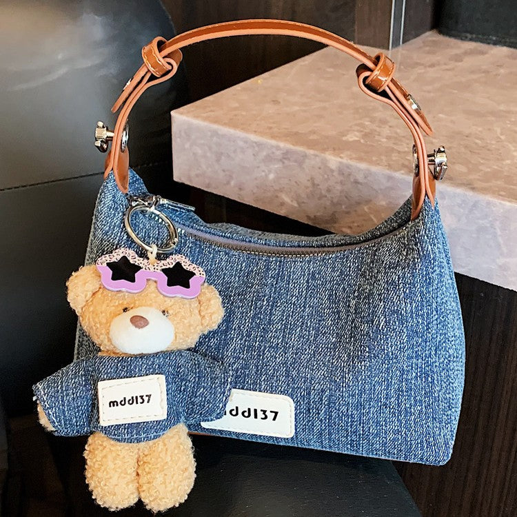 Ladies Denim Mini Handbag