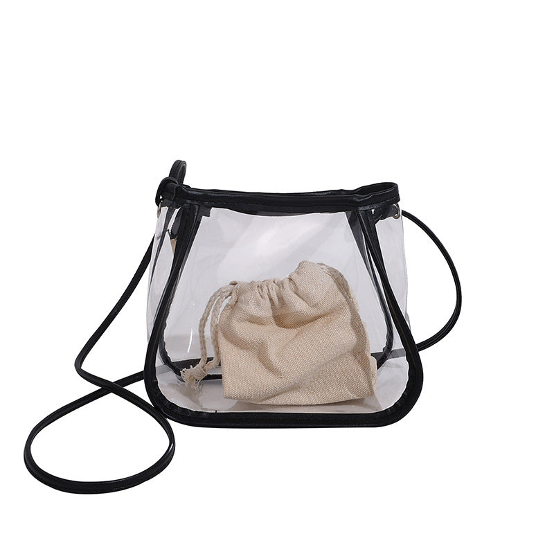 Transparent Mini Bucket Bag
