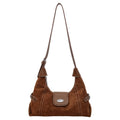 Stylish Suede Shoulder Bag