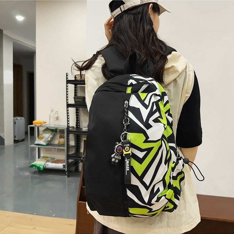 Graphic Print Backpack