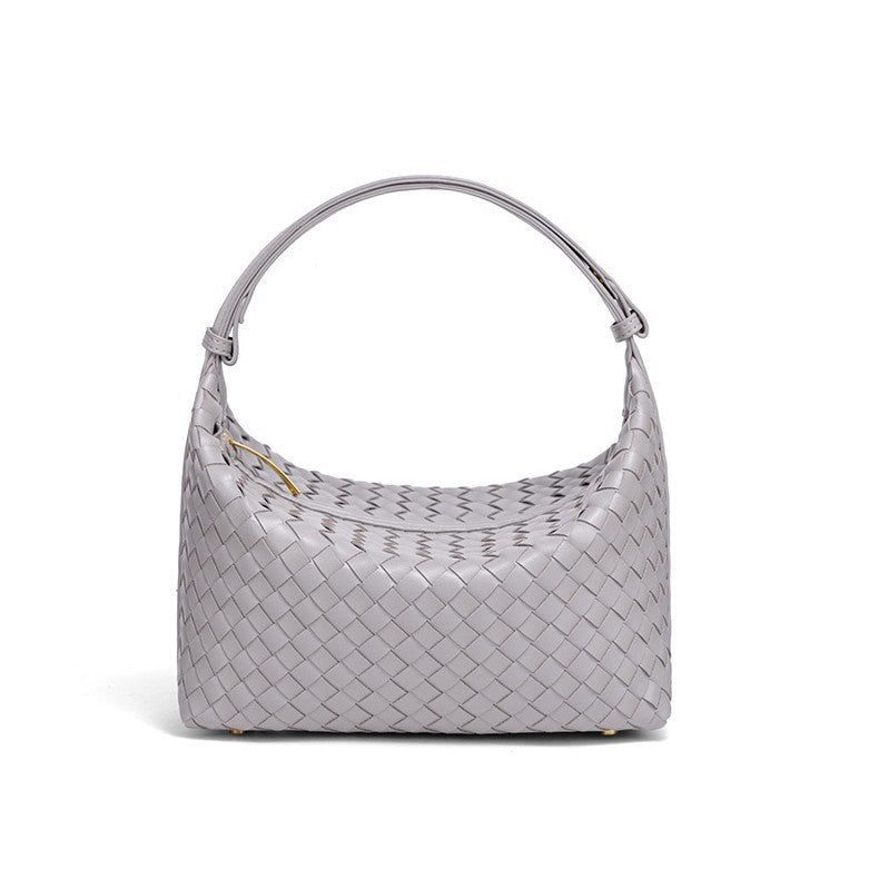 Woven Leather Handbag