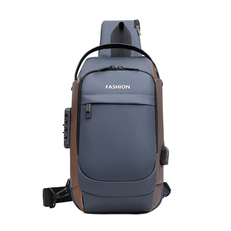 Shoulder bag with multiple compartments
