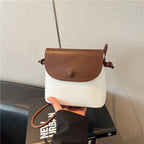 Versatile Textured Crossbody Handbag