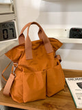 Multi-Pocket Functional Tote Bag