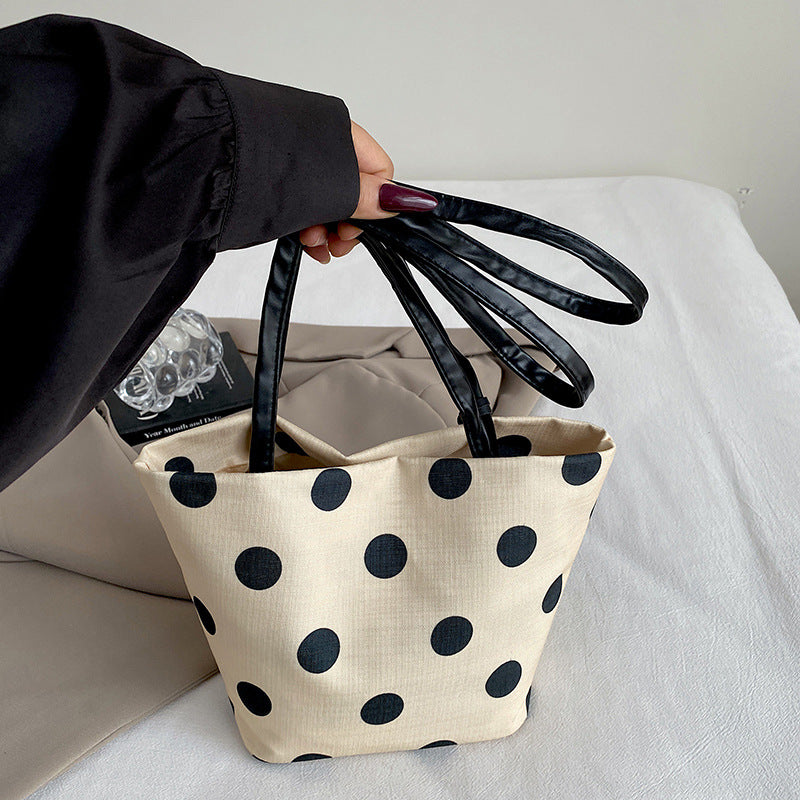 WoPolka Dot Fashion Tote Bag
