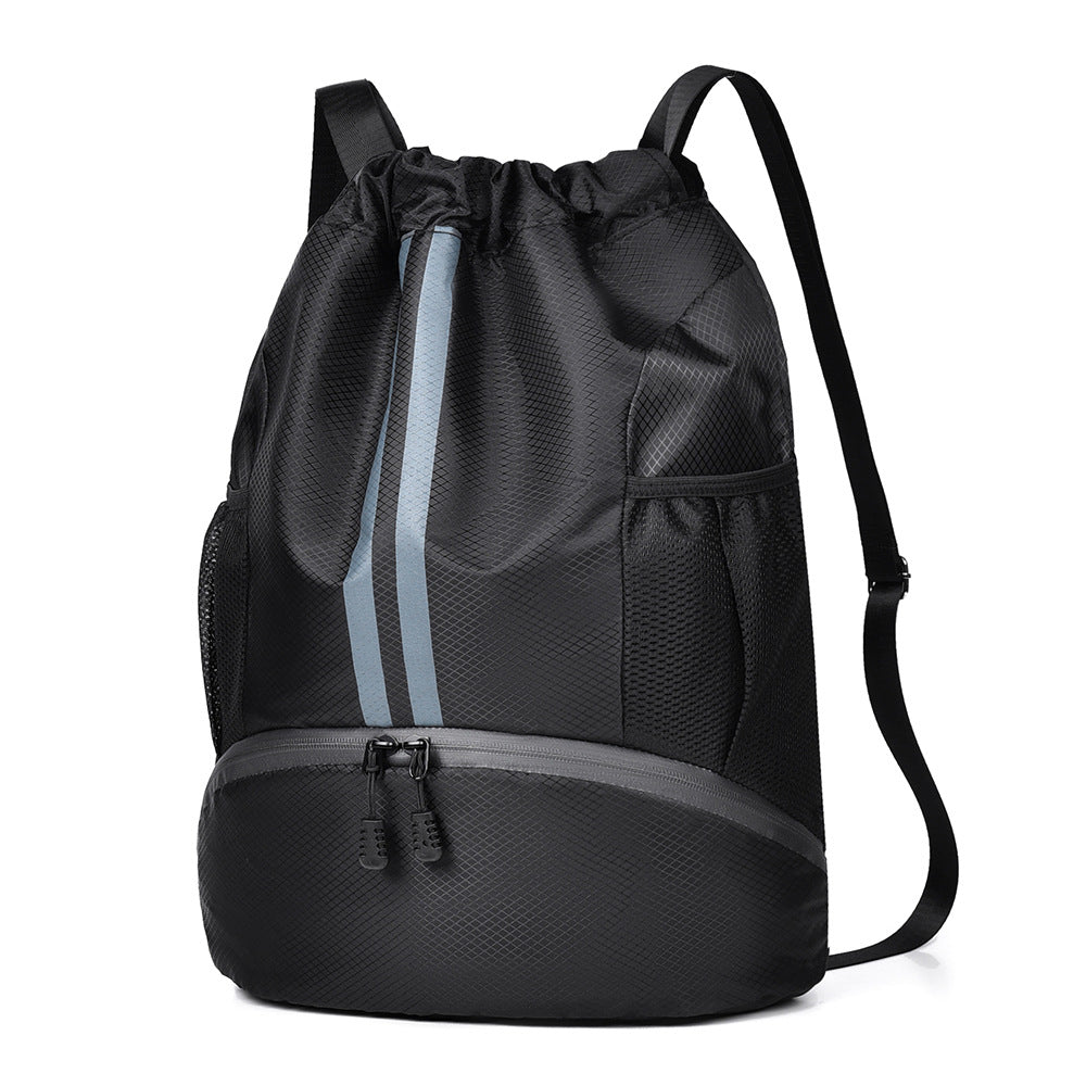 Sports Mesh Drawstring Backpack