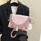 Bohemian Woven Clutch Bag