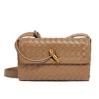 Woven Crossbody Clutch