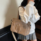 Stylish Multi-Pocket Tote Bag
