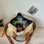 Colorful Multi-Pocket Laptop Messenger Bag