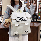 Backpack in Creative Dog Design with Funny Details