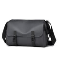 Modular Messenger Bag with Water-Repellent Material and Adjustable Shoulder Strap