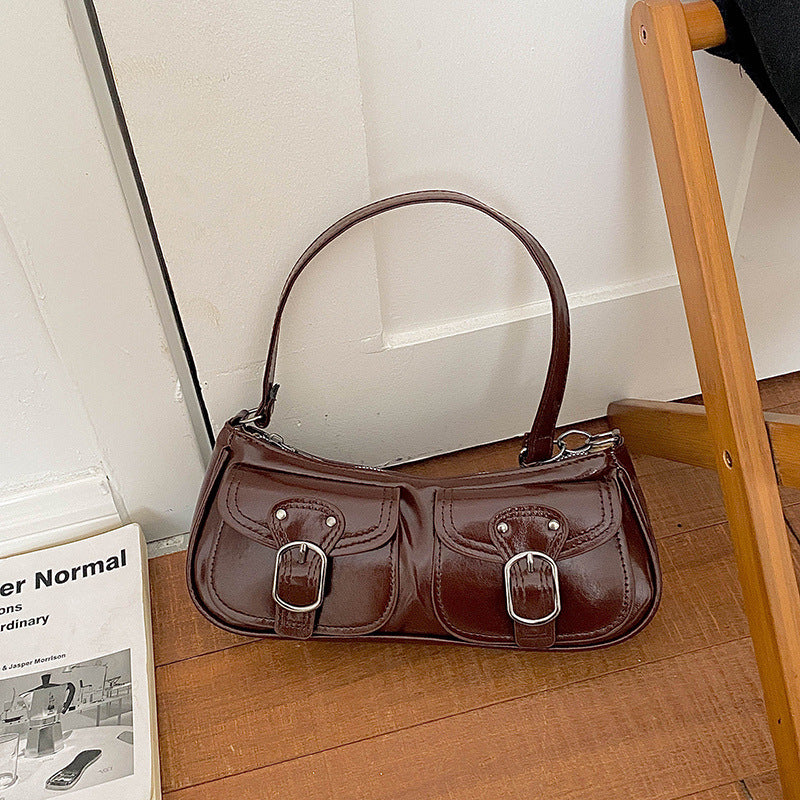 WoChic Dual-Pocket Handbag