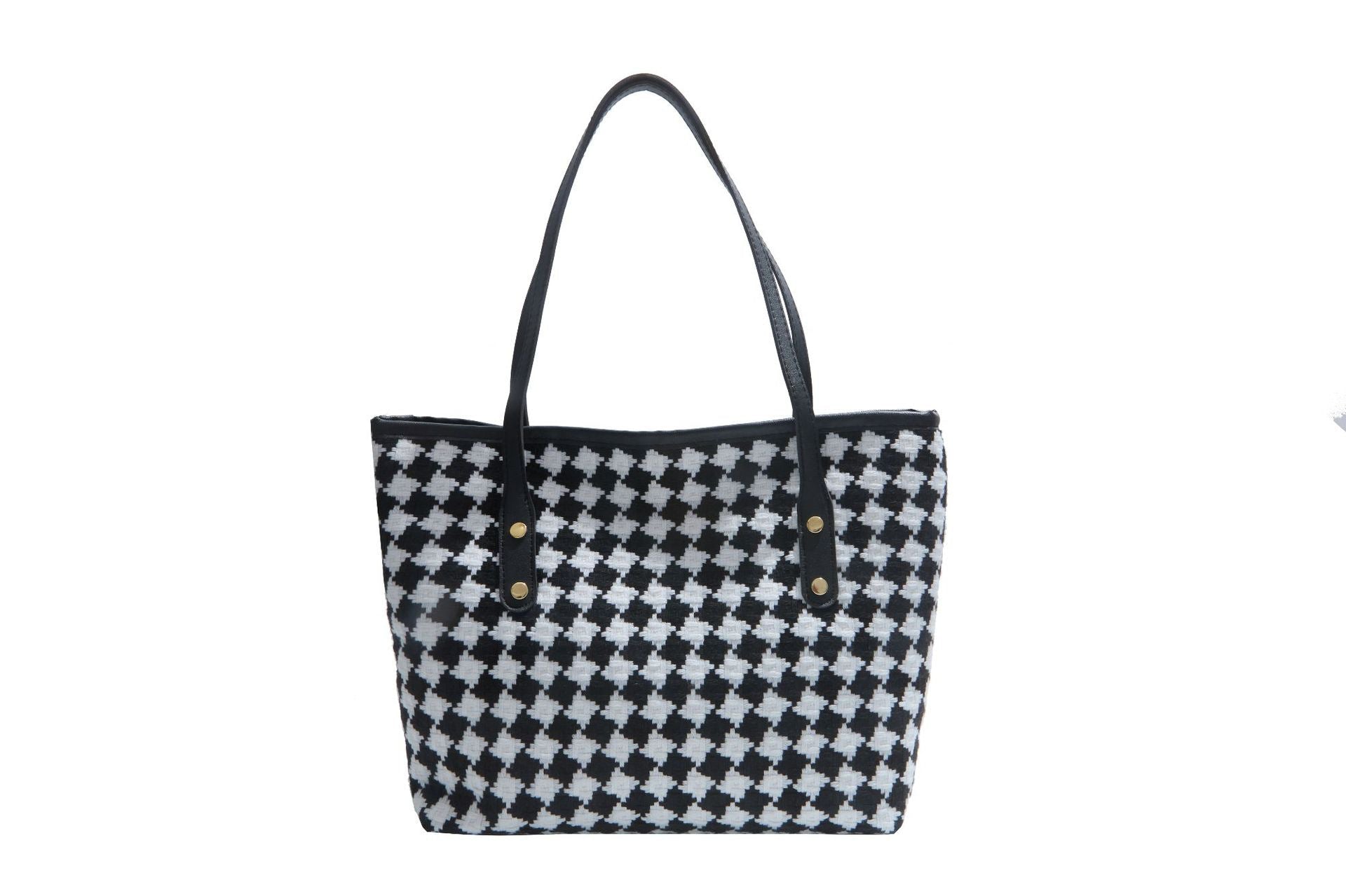 Ladies stylish tote bag-https://detail.1688.com/offer/999300281534.html-Calm Wears-Black-Size: piece-Calm Wears