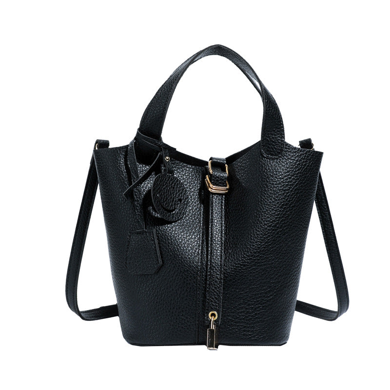 Chic Textured Shoulder Bag
