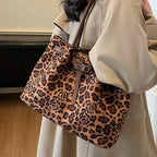 Women's Shopper Bag with floral and animal design-https://detail.1688.com/offer/1010614444747.html-Calm Wears-Braun-nothing-Calm Wears
