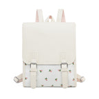 Floral Print Structured Backpack Calm Wears